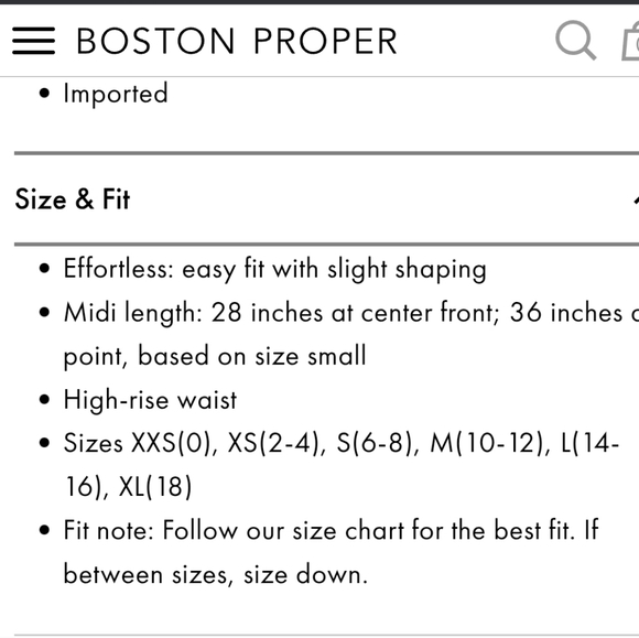 NWT Boston Proper Eyelet Maxi Skirt - Picture 3 of 6